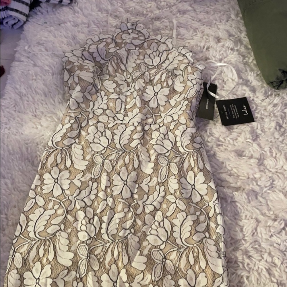 Halter mini dress